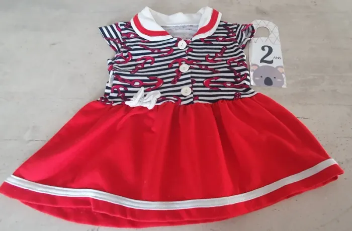 Jolie petite robe marine - photo numéro 4