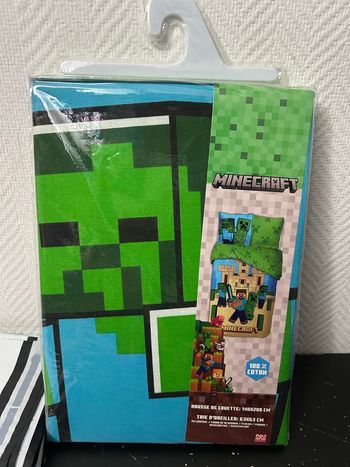 Parure de lit Minecraft 