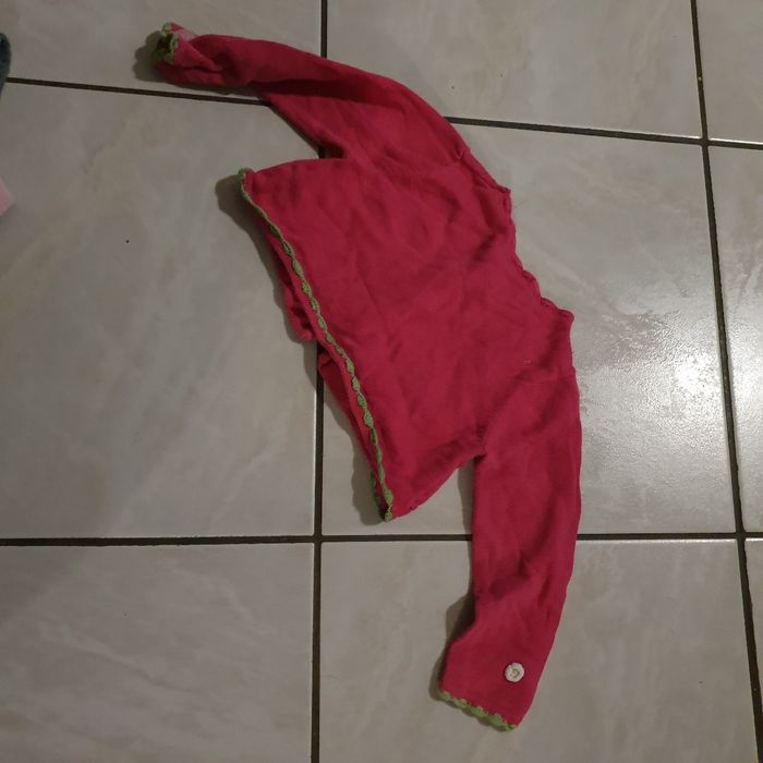 Gilet rose court catimini 18 mois fille - photo numéro 2