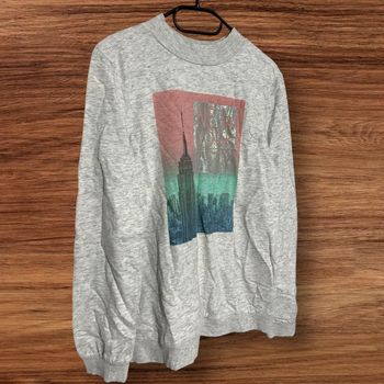 Sweat gris/rose - 36/S