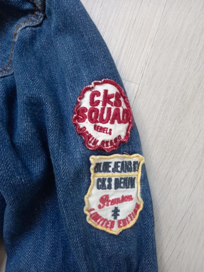 Vaste en jeans CKS taille 10 ans - photo numéro 5
