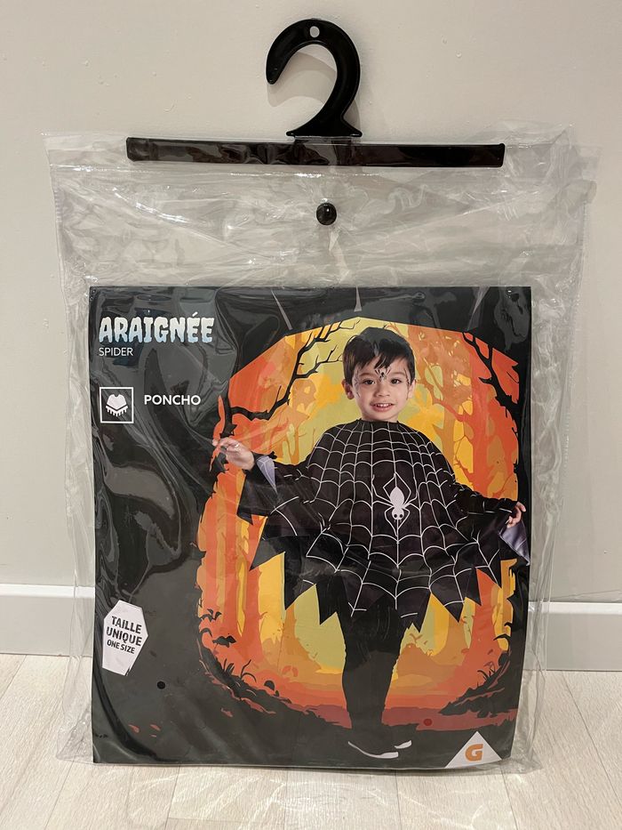 Déguisement enfant araignée  2-5 ans - photo numéro 2