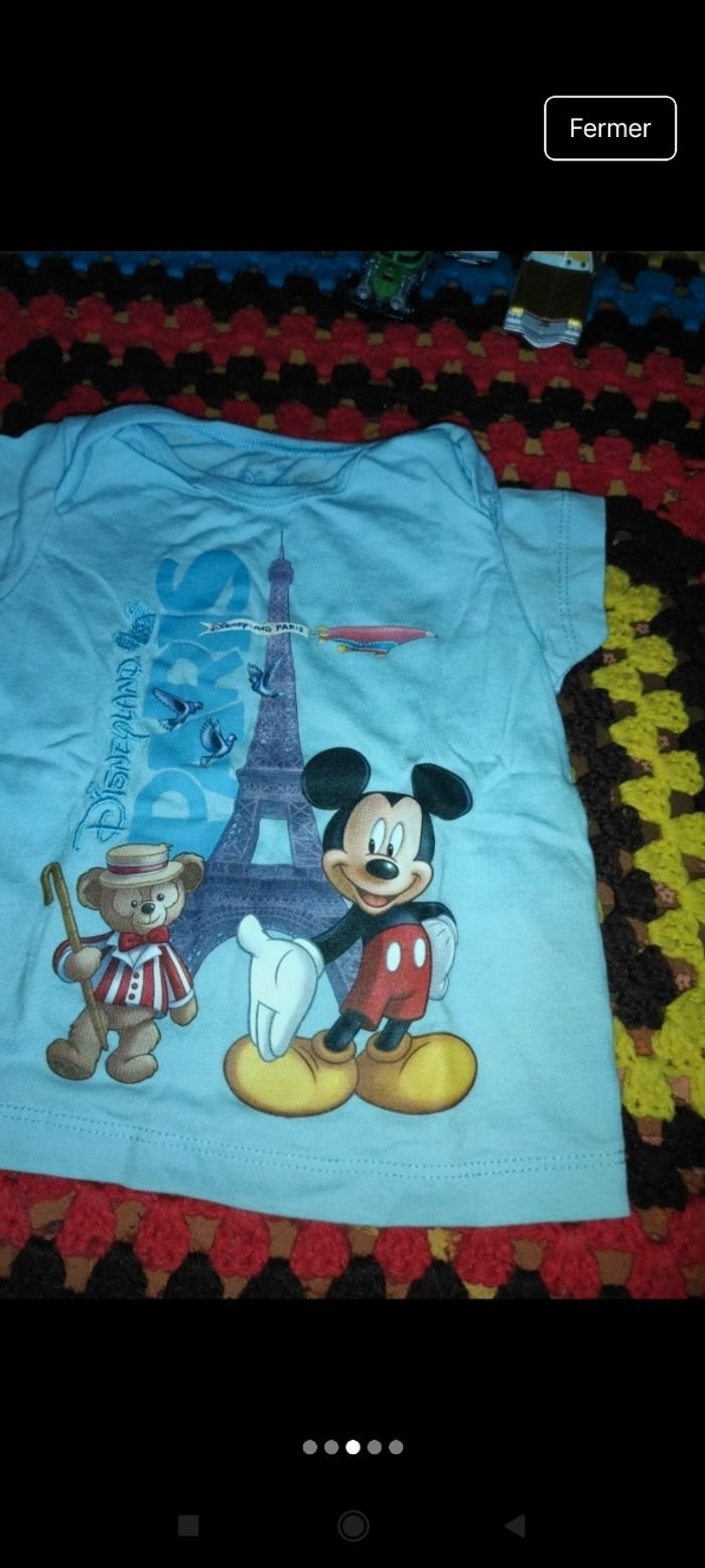 Très beau tee-shirt Disneyland Paris e1 - photo numéro 5