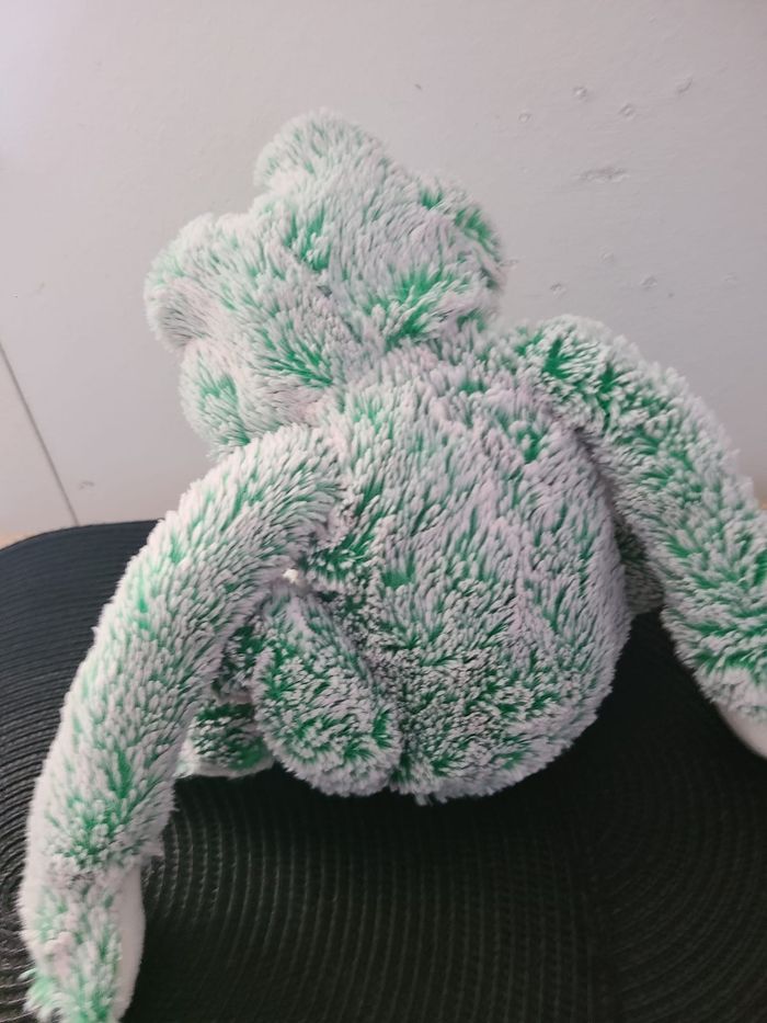 Peluche grenouille verte Dani - photo numéro 2