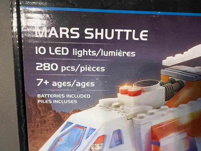 Laser Pegs Mars shuttle réf 18003 - photo numéro 3