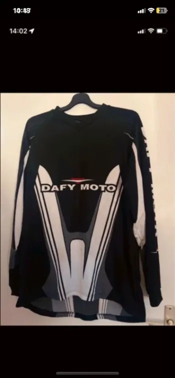 T-shirt motocross.