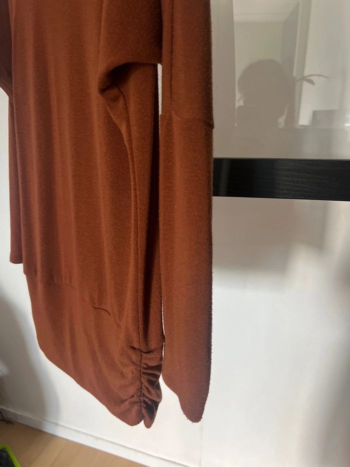 Pull marron - photo numéro 2