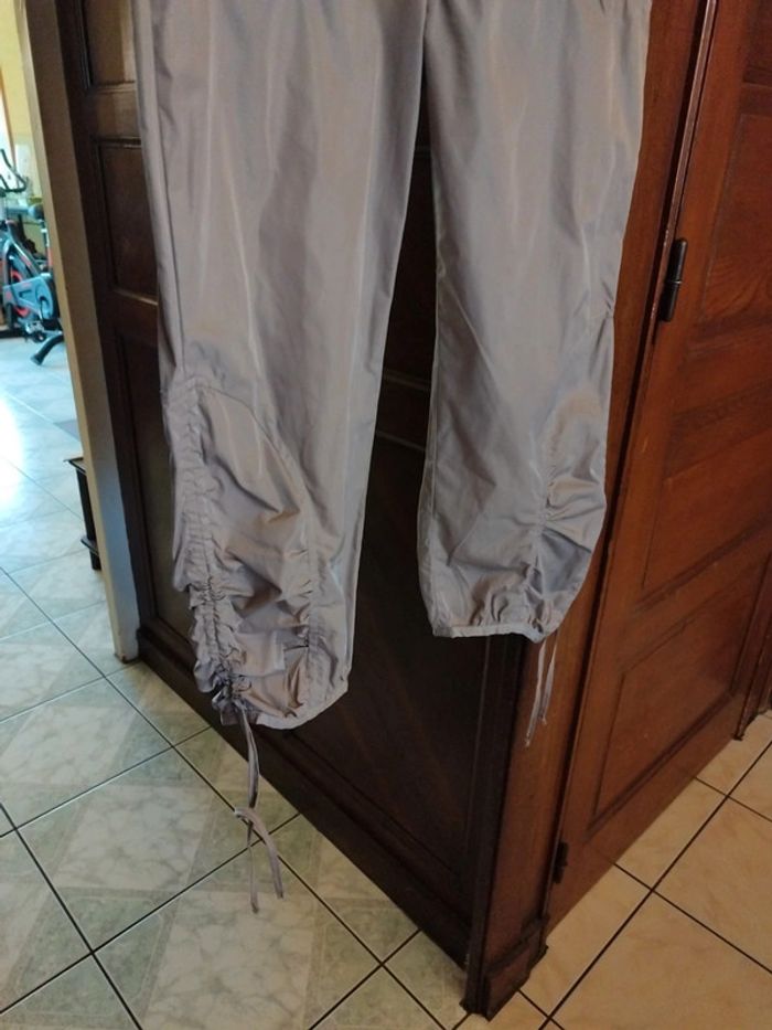 Pantacourt beige à poches vintage M/38 y2k - photo numéro 2