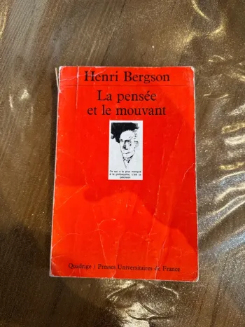 Livre la pensée et le mouvement