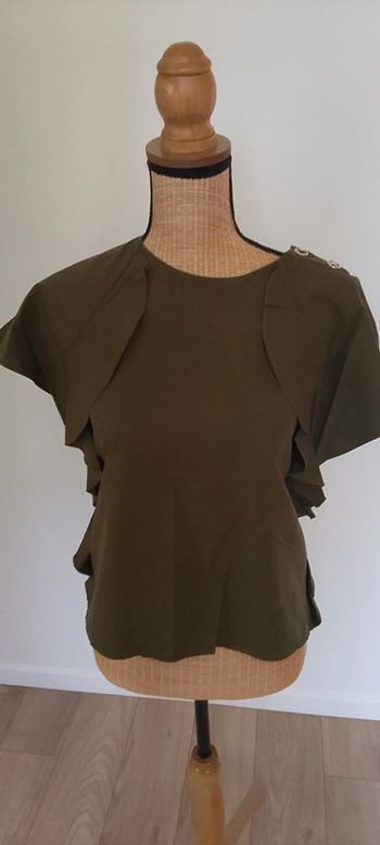 Blouse t-shirt kaki