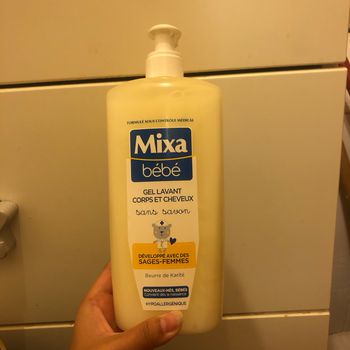 Gel lavant corps et cheveux Mixa bébé