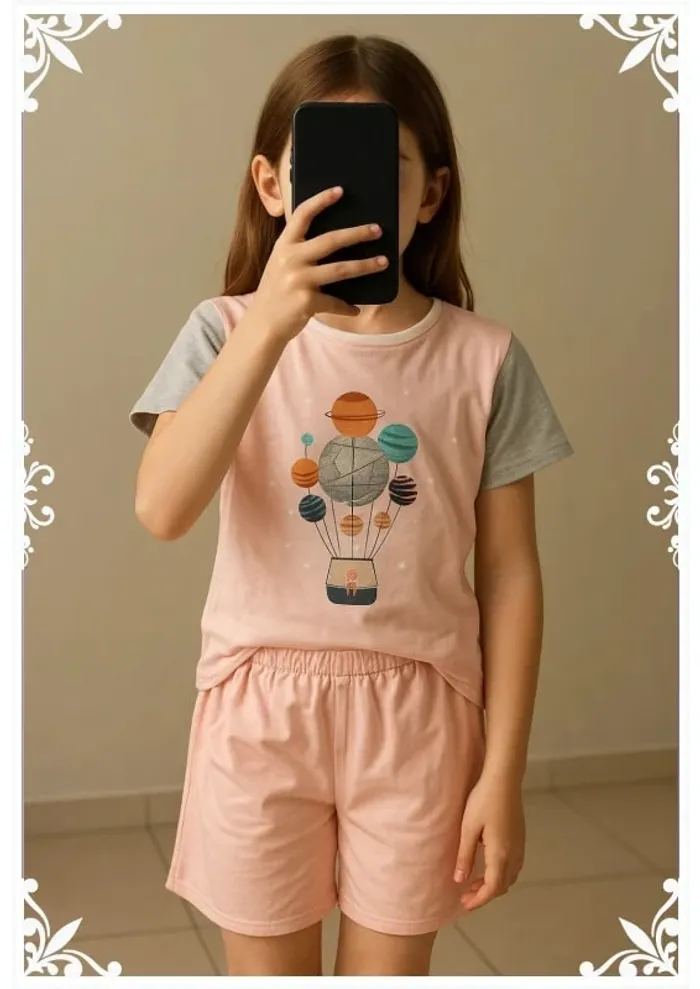 🎈 Pyjama enfant fille - Taille 6 ans - Fait main et ultra doux ! 🎈 - photo numéro 2