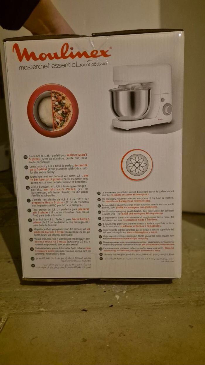 [NEUF] Robot pâtissier Moulinex 4,8L 800W - photo numéro 3