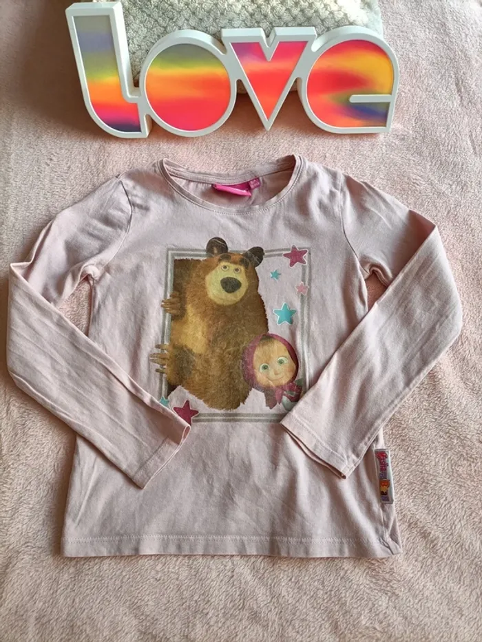 Lot t-shirt ML 6 ans fille - photo numéro 10