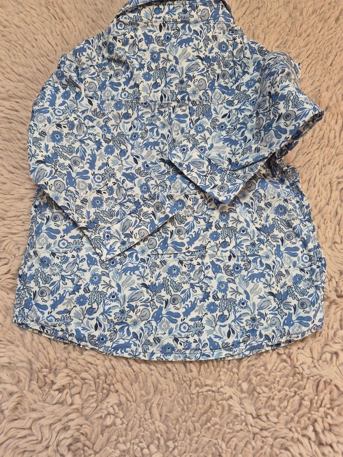 Chemise petit bateau 12 mois 74 cm - photo numéro 7