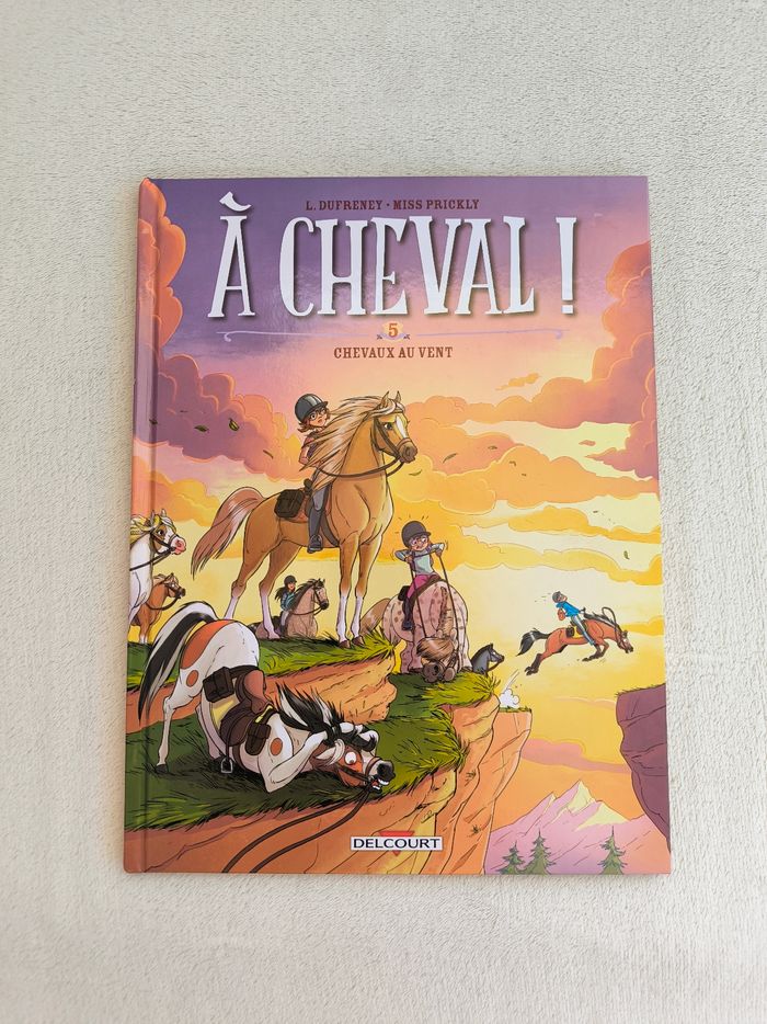 Livre À cheval 5 Delcourt - photo numéro 2