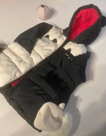 Doudoune Catimini et gants TBE taille 18mois