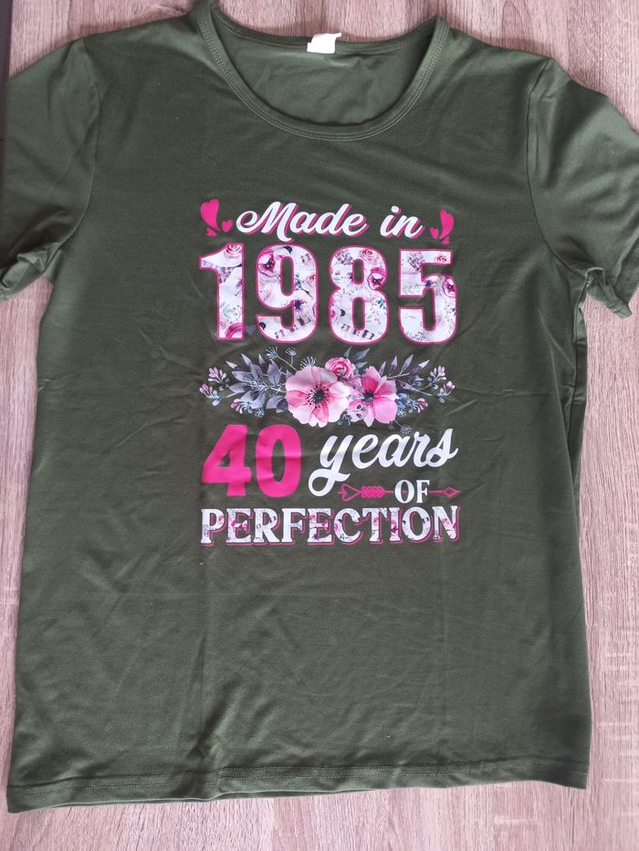 Tee shirt 1985 / 40 ans