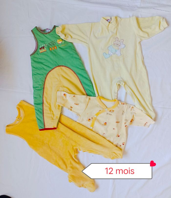 Lot 12 mois