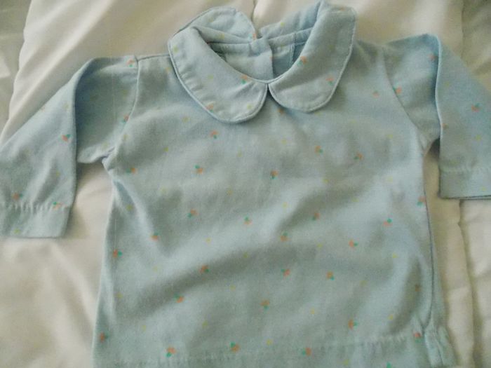 Tee shirt manches longues 3 mois Bout'chou