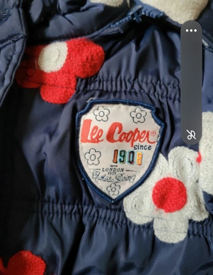 Doudoune à fleurs taille 18 mois - photo numéro 3