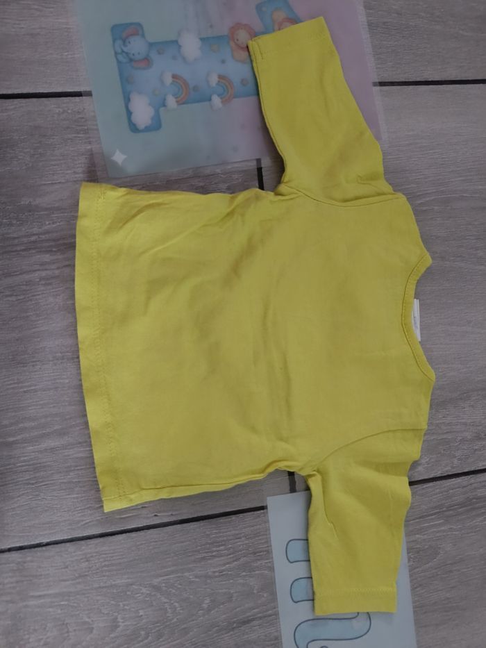 t-shirt manche longue 1 mois - photo numéro 3