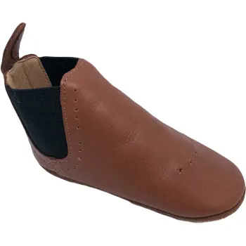 Deux Bouts - Chaussons pointure 20 en cuir