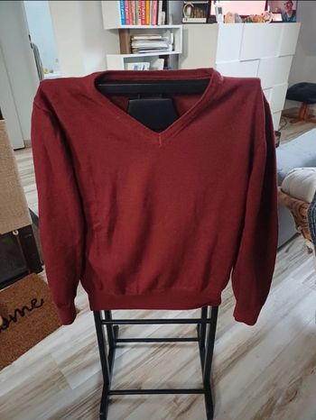 Sweat à Col V Bonjour Monsieur 