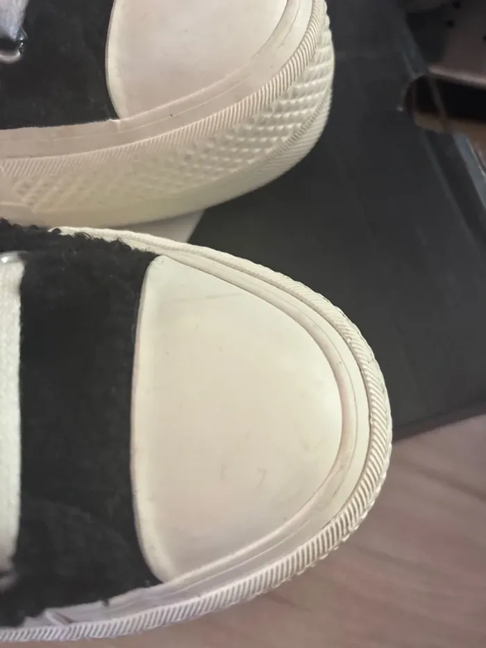 Converse plate-forme moumoute taille 37 - photo numéro 10