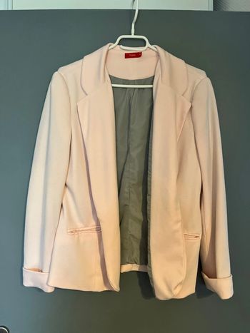 Blazer femme rose