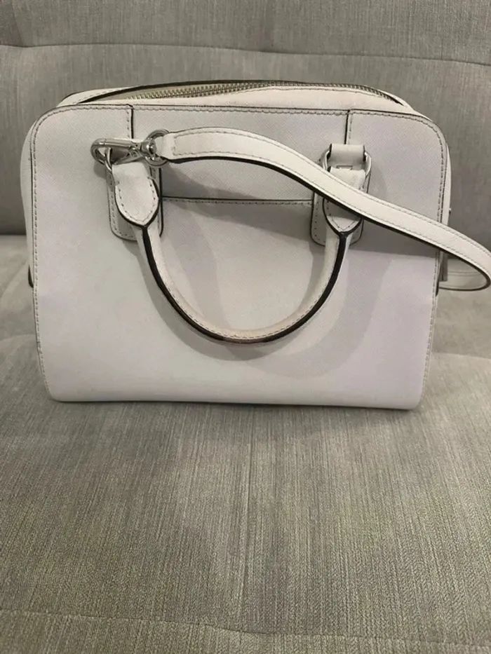 Sac à bandoulière blanc Michael Kors - photo numéro 7