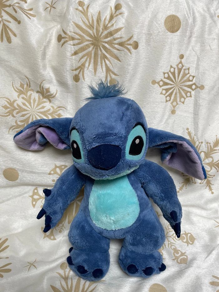 Peluche Stitch Disneyland Paris Disney Lilo et Stitch monstre bleu 30 cm - photo numéro 4