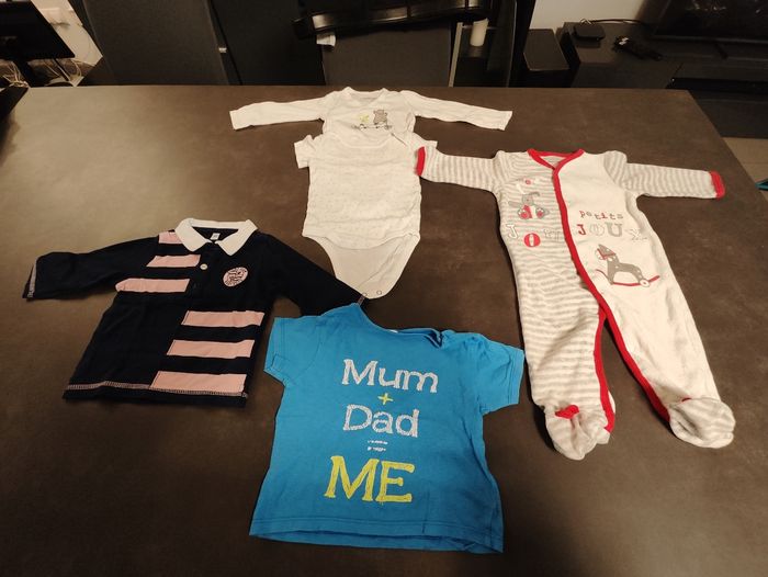 Lot de vêtements bébé garçon – Taille 6 mois