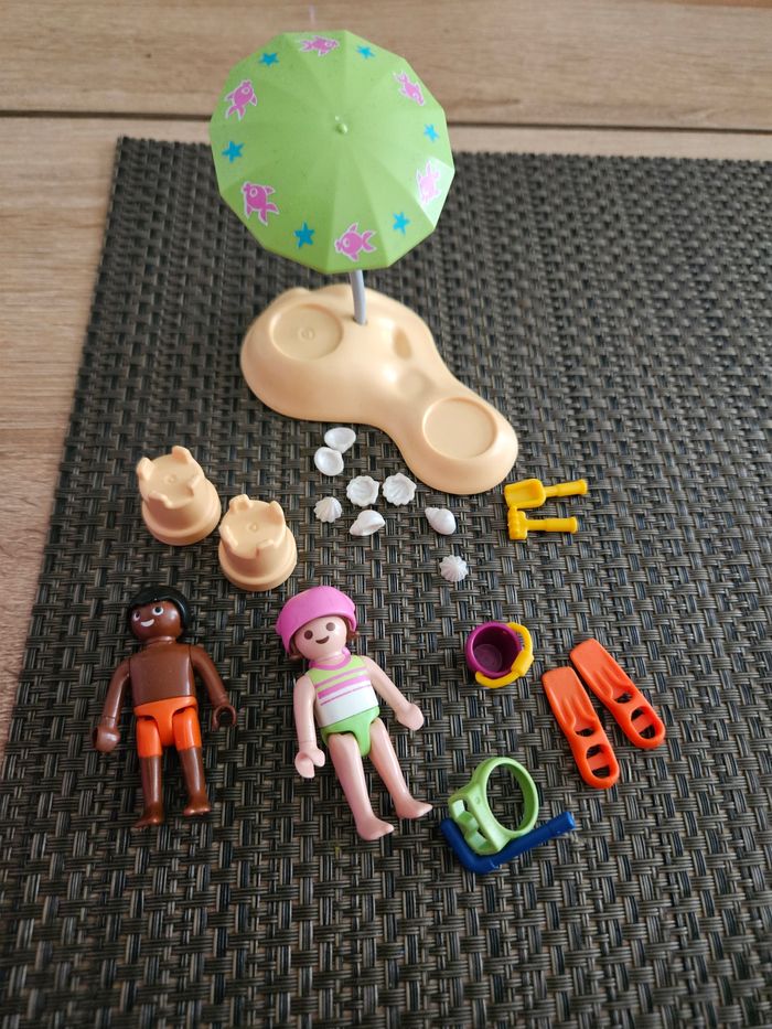 Enfants et chateaux de sable playmobil 9085 - photo numéro 4