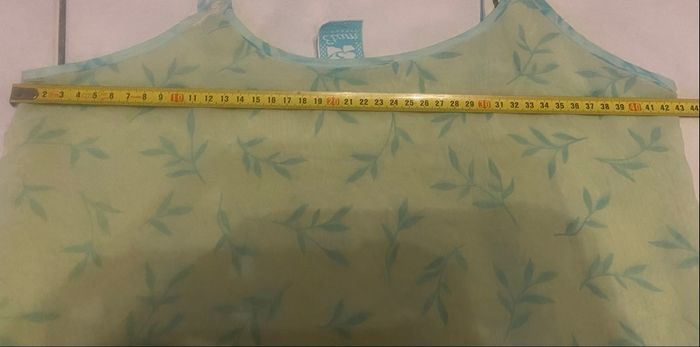 Nuisette à motifs »Etam »verte et jaune - photo numéro 5