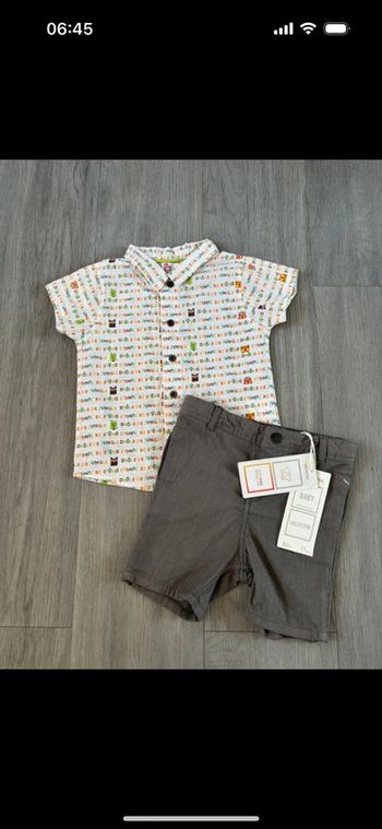 Ensemble taille 9 mois