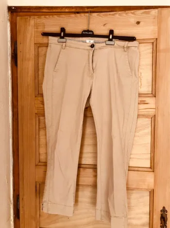 Pantalon chino beige la Redoute