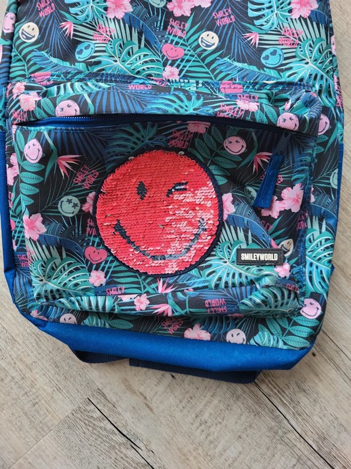 Sac a dos fille Smiley World - photo numéro 2