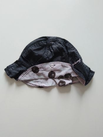 chapeau été fille Jean Bourget réversible fille 6 mois