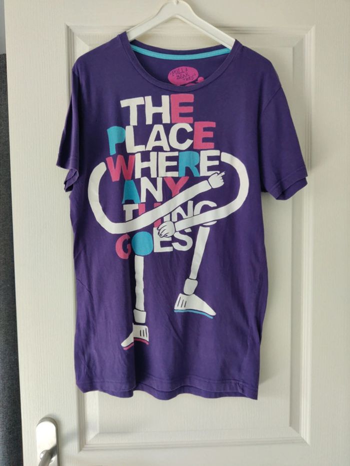Tee shirt violet - photo numéro 2