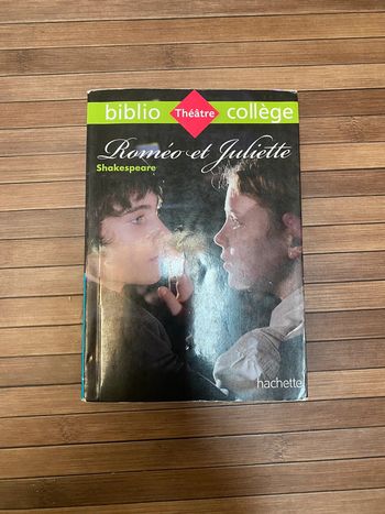 Livre Roméo et Juliette