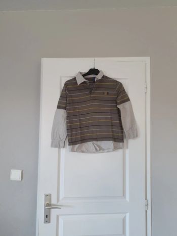 T-shirt chemise garçon okaidi 8 ans lc4