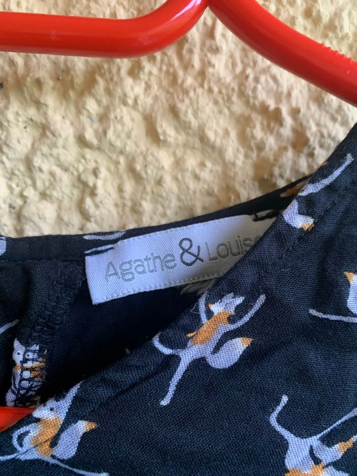 Blouse / tunique viscose Agathe & Louise taille 38 ( sera repassé avant envoi) - photo numéro 4