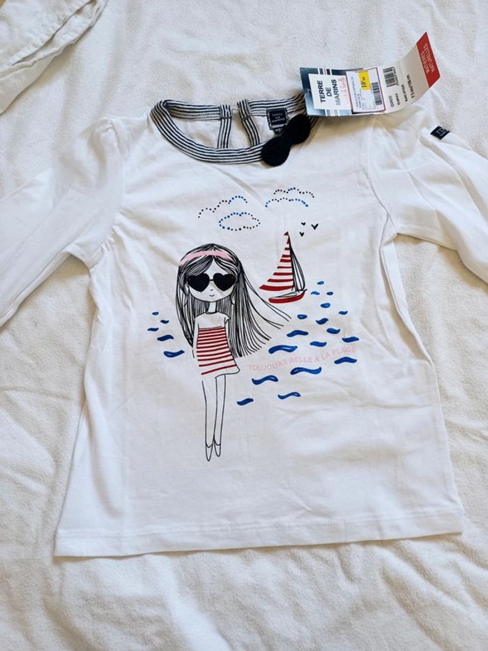 Lot de 2 tee shirts neuf - photo numéro 5