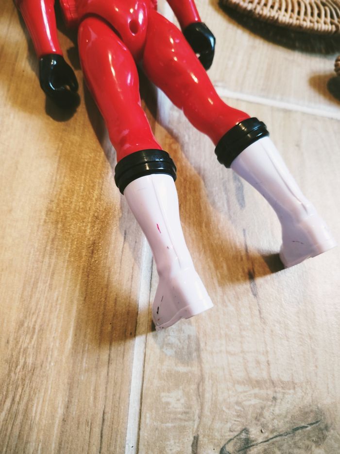 🙅 Power rangers ninja steel grande figurine de 30cm du ranger rouge - photo numéro 5