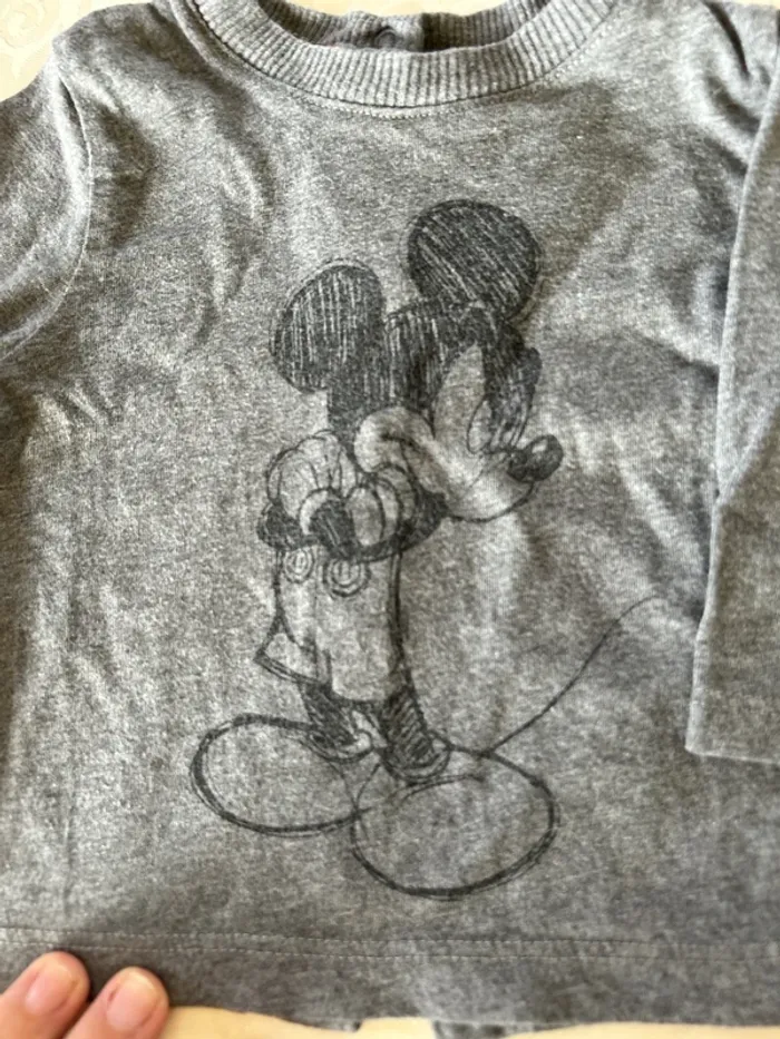 Teeshirt manches longues Disney baby - 3 mois - photo numéro 2