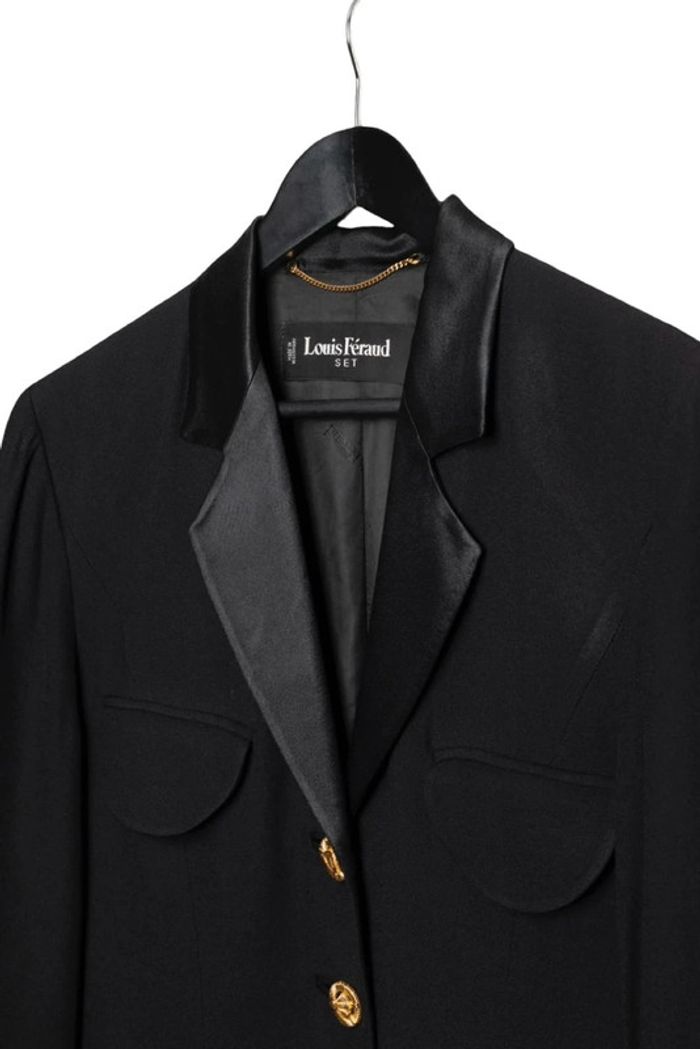 Veste blazer vintage Louis Féraud – Taille S - photo numéro 5
