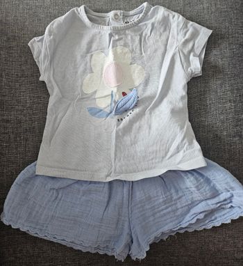Ensemble short tee-shirt