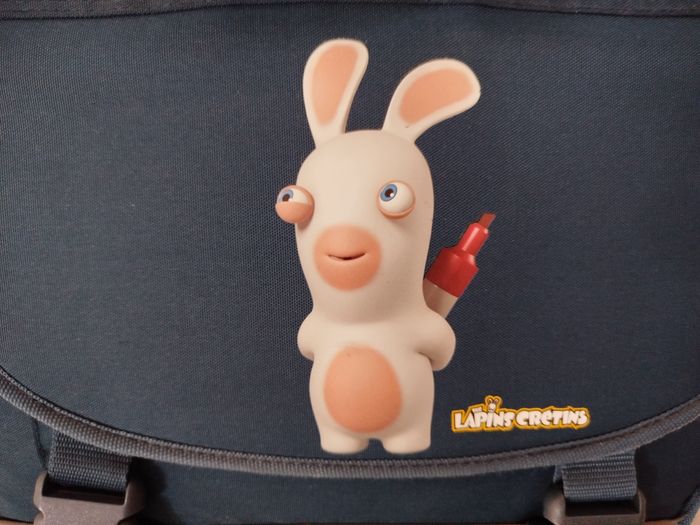 Cartable Lapins Crétins - photo numéro 3