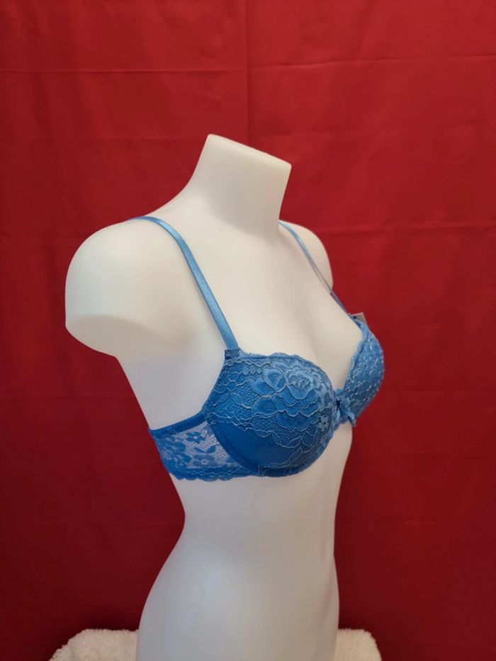 Manoukian soutien gorge bleu * 85C * - photo numéro 2